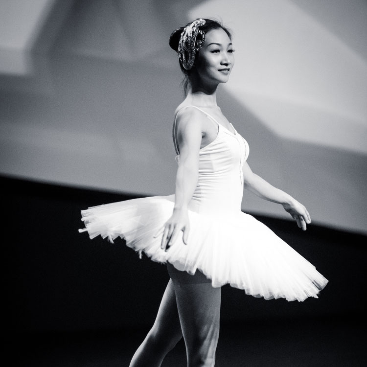 Woman Doing Ballet Performance Woman Doing Ballet Performance